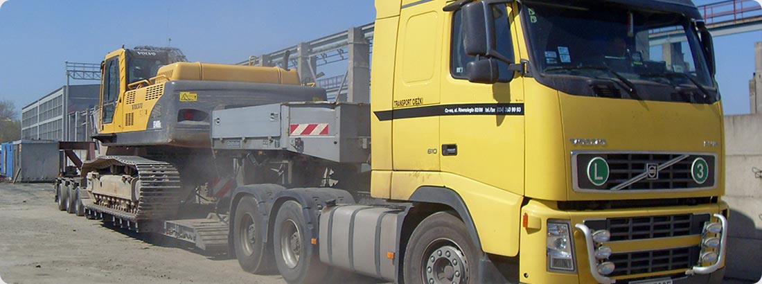 transport maszyn rolniczych